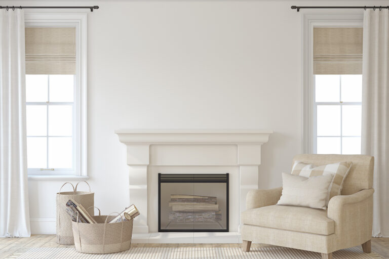 Home Staging Fireplace